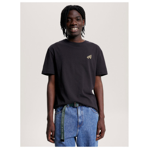 Tommy Hilfiger Ανδρική κοντομάνικη μπλούζα Classic Gold Signature Tee
